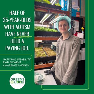 Greens Do Good autism