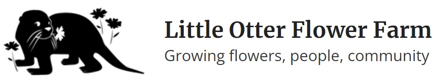 Little Otter Flower Farm Logo