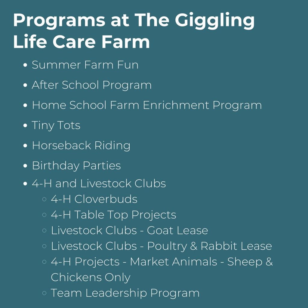 Giggling Life programs