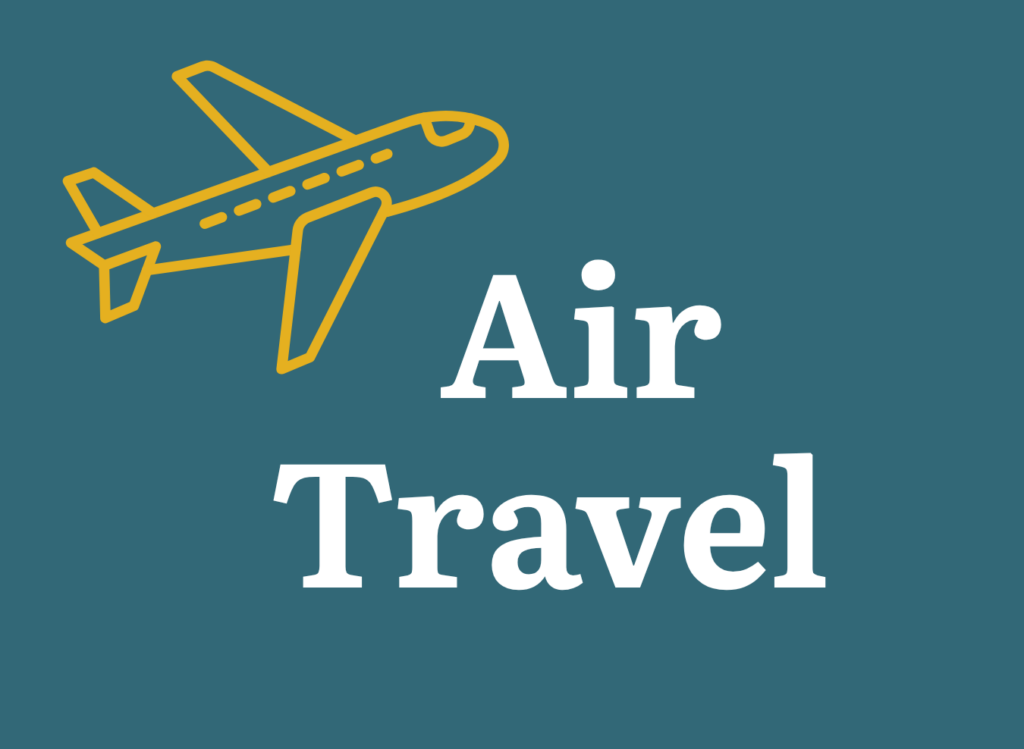 Travel by air