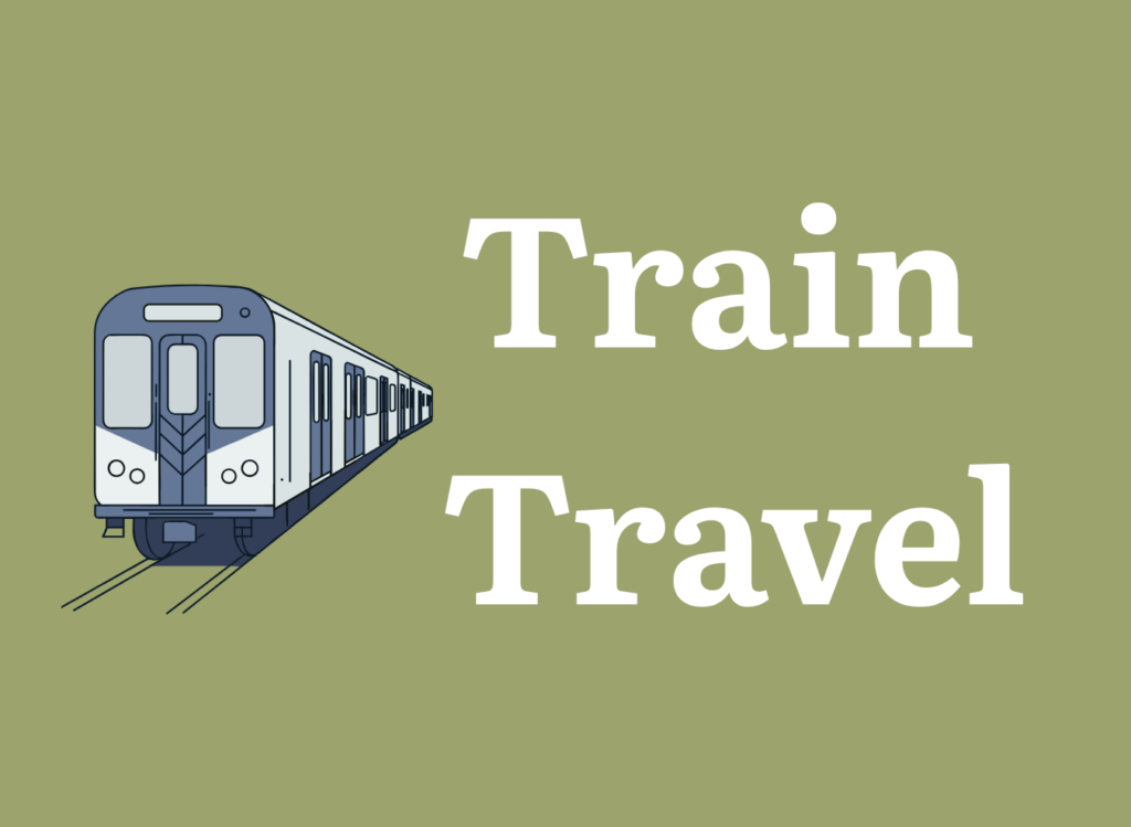 Travel by train