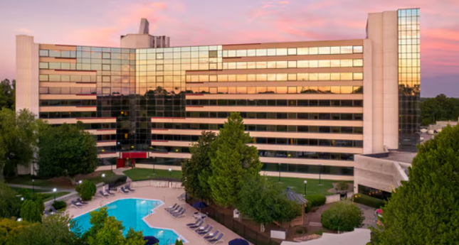 Exterior of the Sheraton Imperial Raleigh-Durham Airport