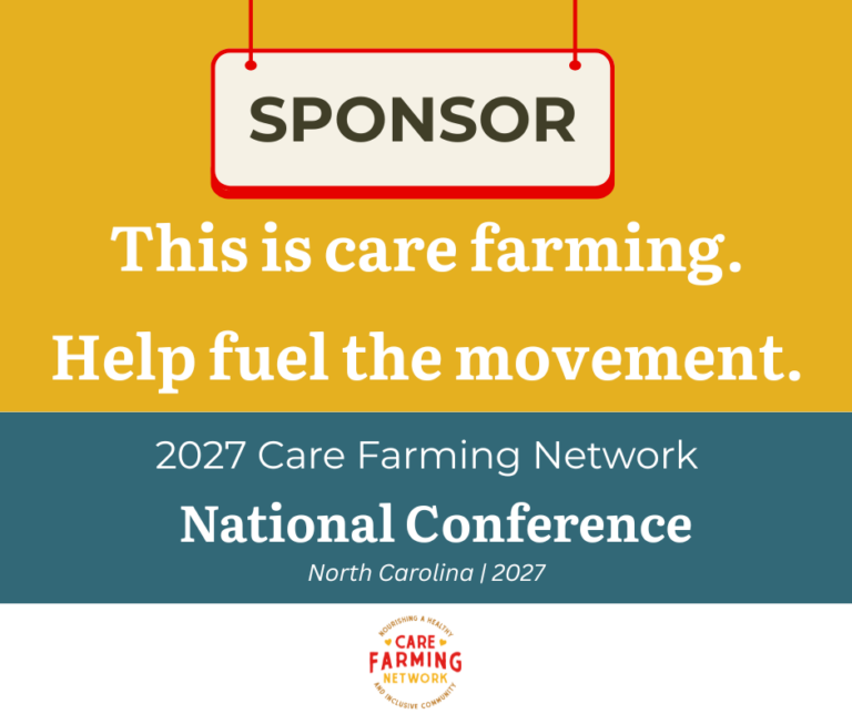 Sponsor: This is care farming. Help fuel the movement.