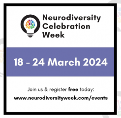 Link to information about Neurodiversity Week